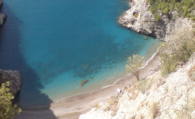 Bucht bei Amalfi