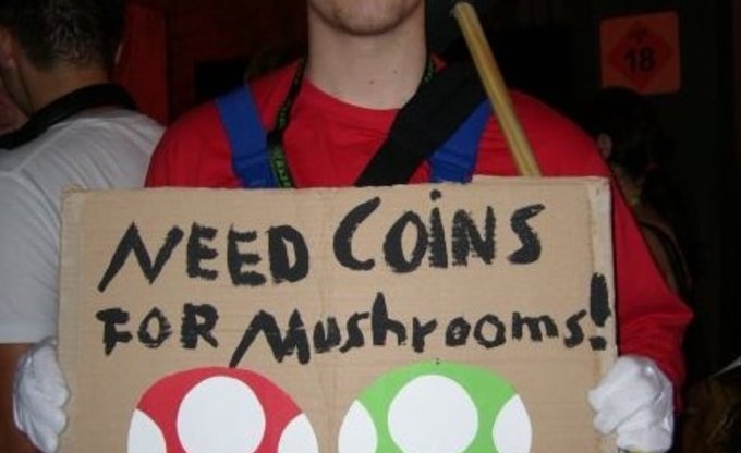 Need Coins for Mushrooms!